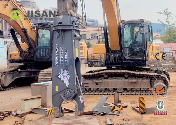 Large Excavator Attachment Hydraulic Metal Shearing Machine Construction Crusher