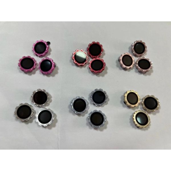 Película de vidrio de protección para cámaras de metal