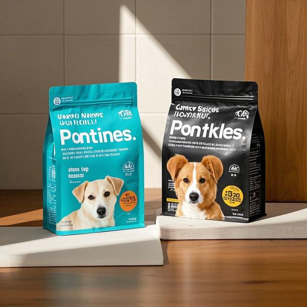 Wholesale Eco-Friendly Pet Food Packaging Bags Matte Finish High Barrier For Long Shelf Life