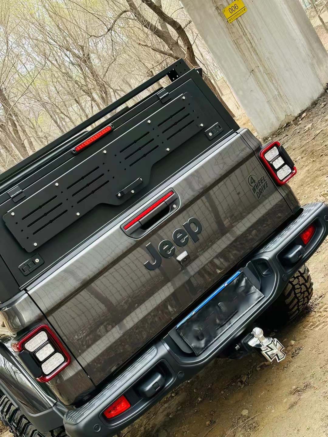 117 Черный алюминиевый сплав кроватный навес для Tundra Dodge RAM GMC и TOYOTA Tundra