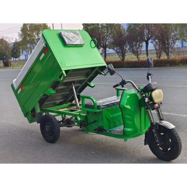 3 roues de charge électrique tricycle électrique tracteur électrique dumper ferme cargo électrique dumper tricycle