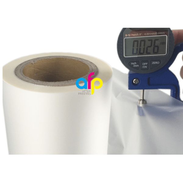 17micron - 32micron Matte Lamination Film For Brochure / Diaries / Shopping Bag / Gift Box