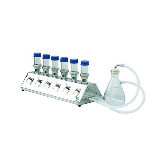 6-Gang Microbial Limit Filter 600ml/Min Biochemistry Instruments