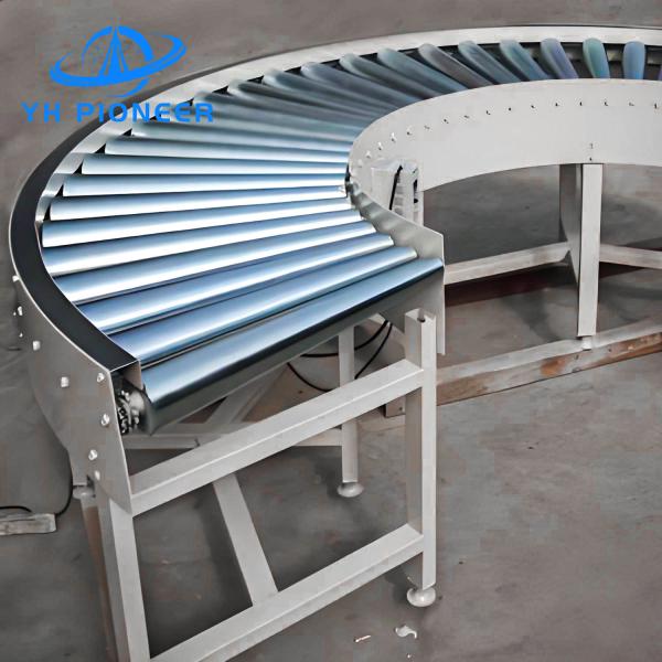 Aço inoxidável Chain Plate Turn Conveyor para configurações de produção otimizadas