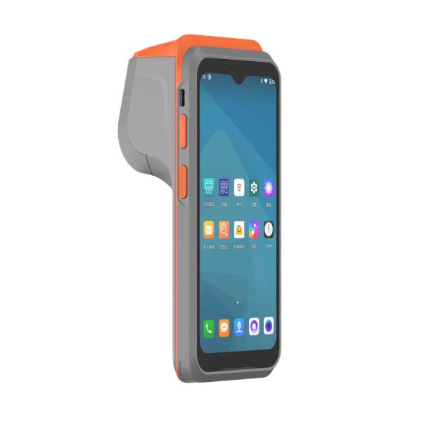 Impresora de terminal de mano PDA Android 13 máquina de inventario NFC 4G