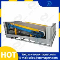 Equipamento de separação magnética permanente de tipo de chapa para processamento de areia / pó de quartzo de ferro, hematita, limonita e cromita