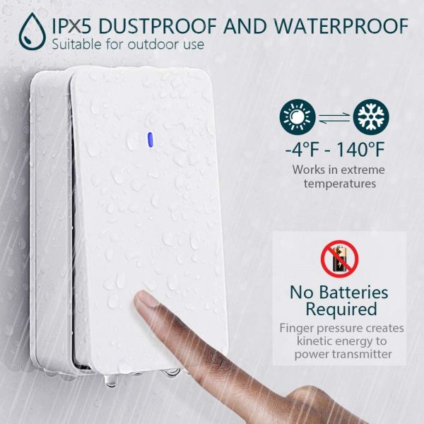 Plug in Door Bell Motion Sensor Night Light Led Night light