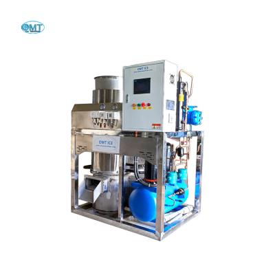 Easy Monitoring Industrial Tube Ice Machine Food Processing Tubular Ice Maker