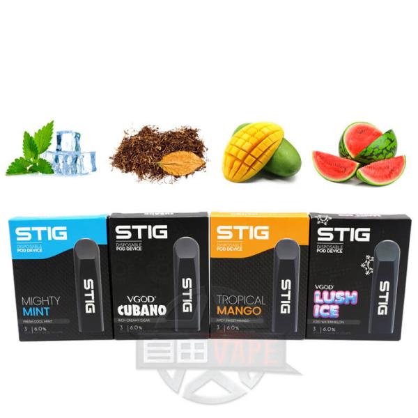 2019 trending products disposable vape pen from vgod stig brand