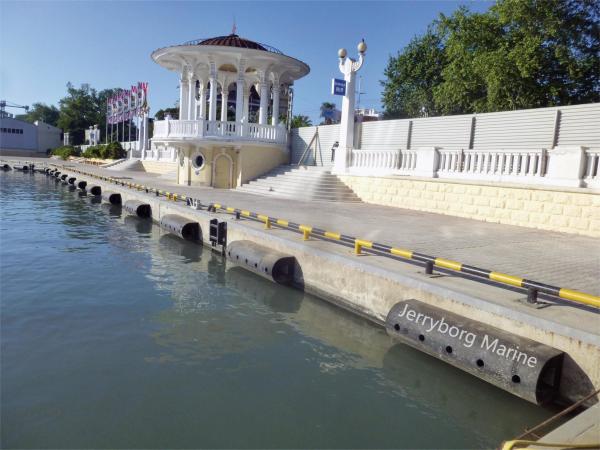 Fenders de borracha do tipo D para protecção máxima dos navios