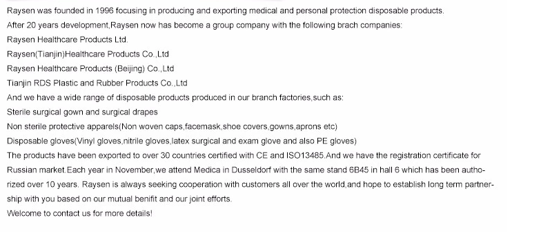 Natural White Sterile Latex Surgical Gloves Left / Right Hand With Rolled Rim