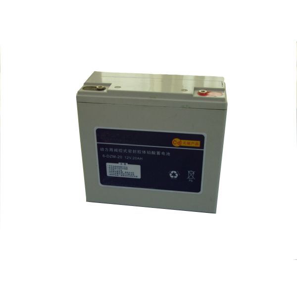 12V20Ah Valve Regulated Lead Acid Battery for Electric Vehicles with Ultrafine Nano-silica Gel Electrolyte and Maintenance Free Design