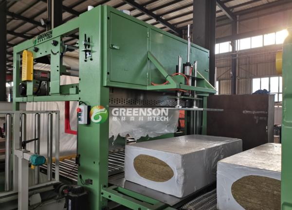 Automatic Production Process Rock Wool Machine High Output For 50-200mm Thickness