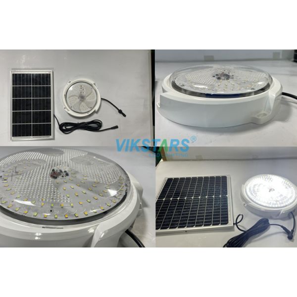 Белая расквартировывая солнечная потолочная лампа 300w для освещения коттеджа