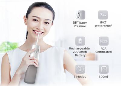 20-140 PSI DIY Water Flosser Portable High Water Pressure Teeth Cleaner Waterproof