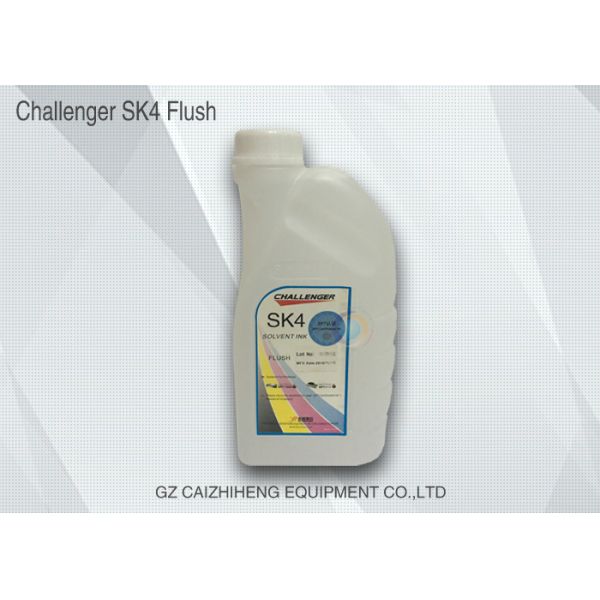 Challenger Sk4 Solvent Printing Ink Cleaning Solution For Seiko Printhead