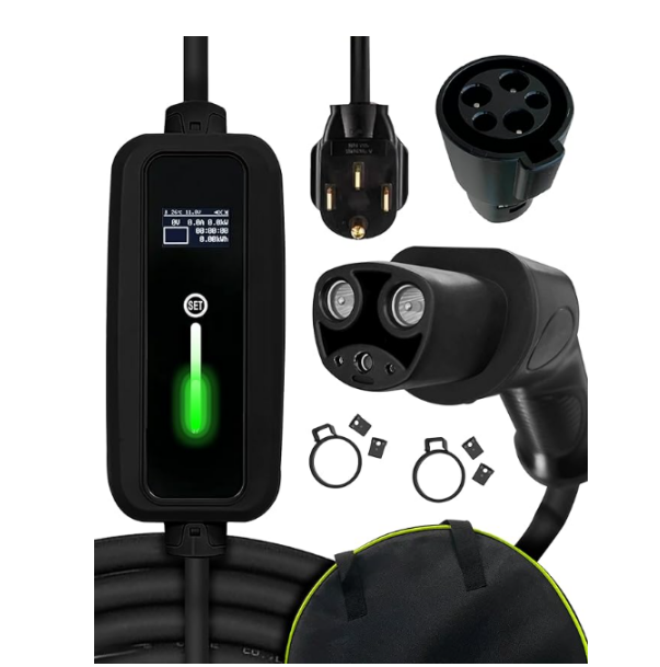 3.5кВ 7кВ 8.8кВ 40А Tesla Ev зарядное устройство AV портативное мобильное зарядное устройство для электромобилей