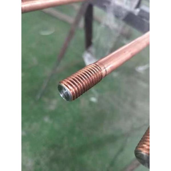 Продетое нитку медное одетое зазмеление штанга джакузи штанги земли 3 4 1 2