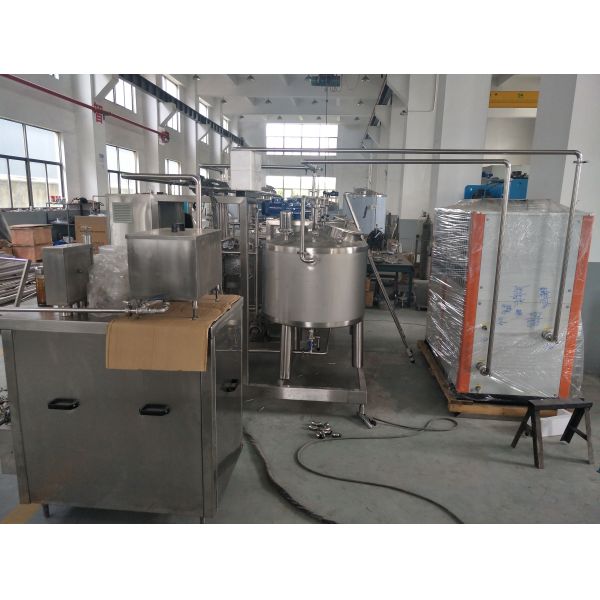 Морозильник для мороженого 600 л/ч с температурой выхода ≤-4 -5 °C и зеркально полированной отделкой