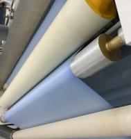 Película solúvel em água fria de PVA branco de alto desempenho em relevo laminado