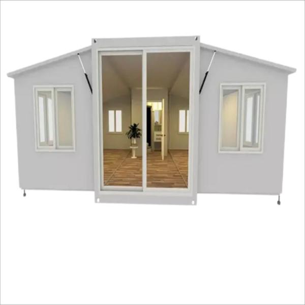 Steel Fabricated House 20ft Office Folding Foldable Expandable Container Workspace