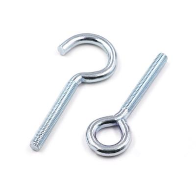 Closed Eye Bolt M4-M10 Extended Hook Bolt Carbon Steel Lifting Ring Screw