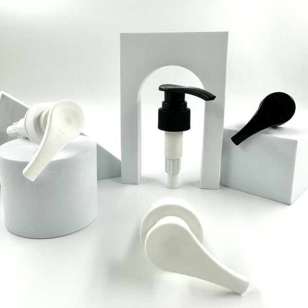 Cores personalizadas 28/410 32/410 38/410 Pomba de loção plástica para cuidados profissionais da pele