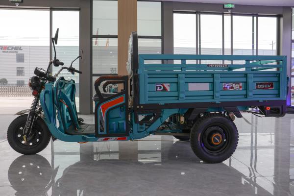 Semi Enclosed Two Seater Electric Tricycle 25km/H 60v 1000w