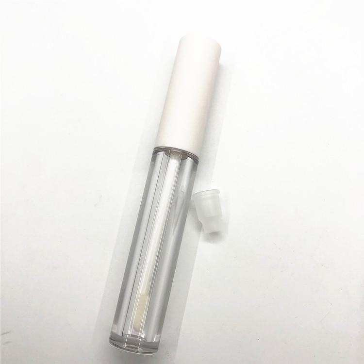 Wholesale 3ML White Mascara Growth Serum Empty Bottle ABS Custom Logo Cosmetic Packaging