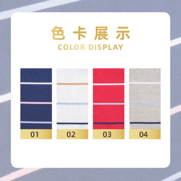 Wear-Resistant And Comfortable And Healthy And Breathable Natural Cotton Pique Fabric For Polo Shirt