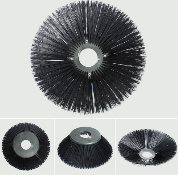 Road sweeper disc brush OD500mm sanitation vehicle disc edge brush disc brush road sweeper brush