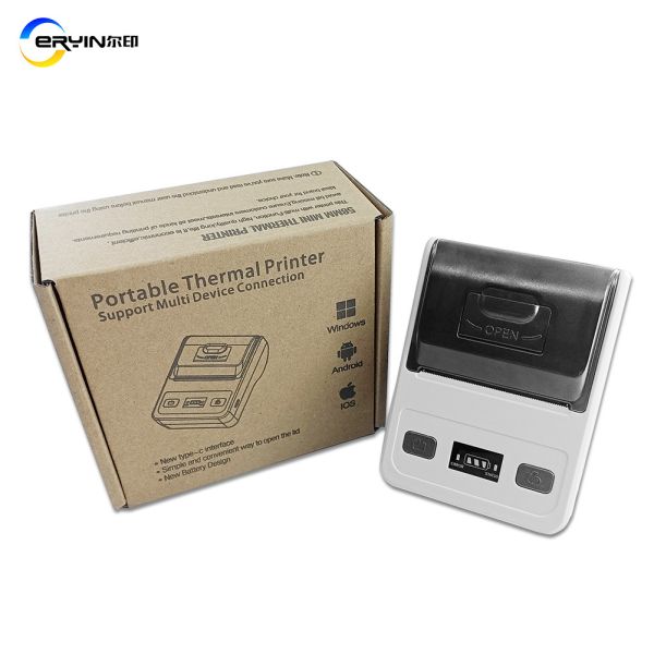 Compact and Powerful Mini Portable Battery Card Thermal Printer with Little Image
