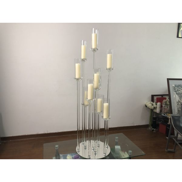 10 bras Cristal verre Lumière de cristal Lumière de cristal