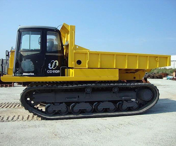 High Traction 800x150x67 Dumper Rubber Tracks with Tough Rubber Tread Pattern for Komatsu CD110R Carrier