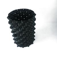 Black flower Plastic air pruning supplier vendor Tree prune plant Root fast growth container plastic plant pots