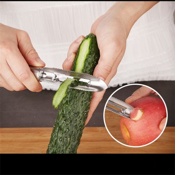 Restaurant Kitchen Gadgets Set 6 Pieces Stainless Steel Multifunctional Fruit Tools
