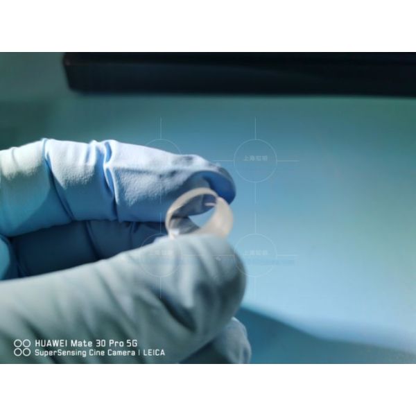 Hardness 9.0 Optical 85％ Visible Polished Sapphire Lens