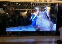 Mur visuel transparent P10.4 de l'intense luminosité LED avec le Cabinet de 1000mmx500mm