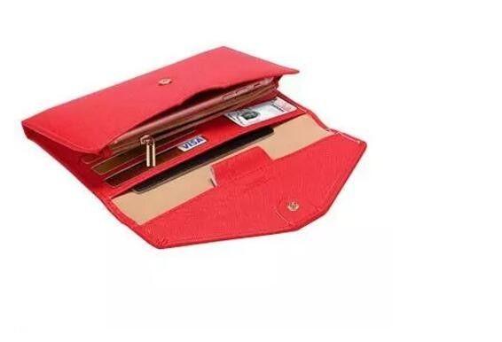PU Leather Travel Wallet And Passport Holder Fashionable For Ladies