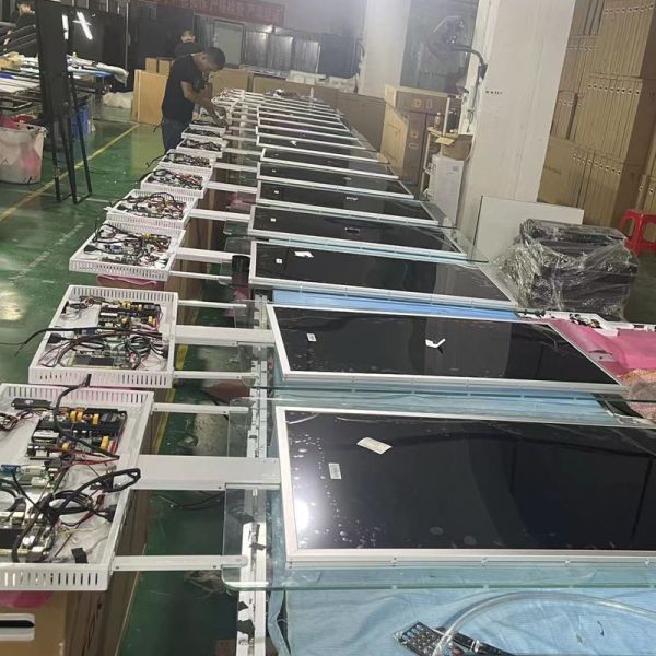 55 Inch LCD TV Hanging Advertising Digital Signage Double Sided