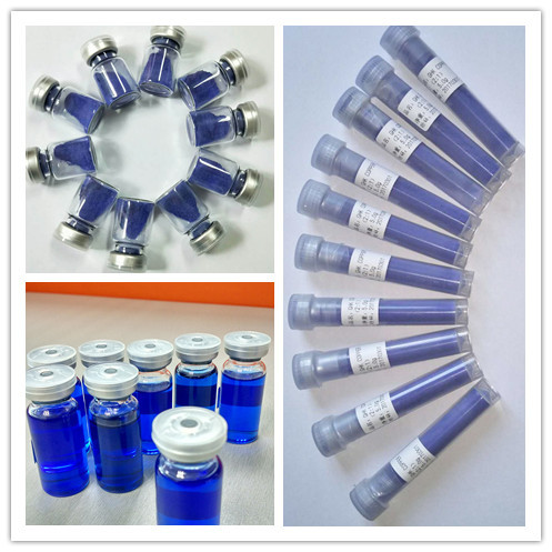 Copper Peptide 49557-75-7 GHK Cu Peptide Cosmetic Ingredient Anti Aging Skin Care Use