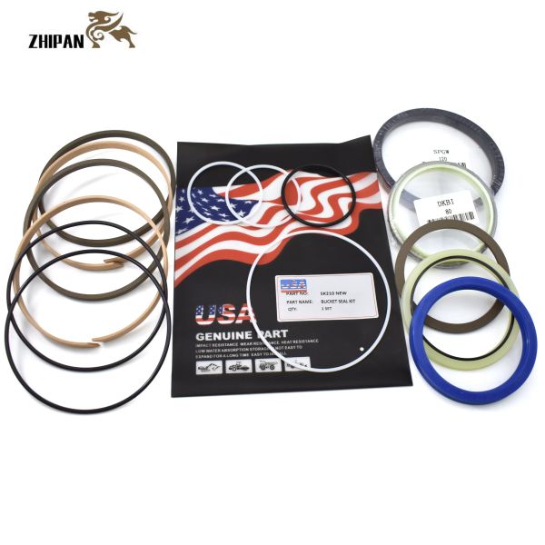 Premium SK210 Excavator Hydraulic Cylinder Bucket Seal Kit Aftermarket Repair Components Set