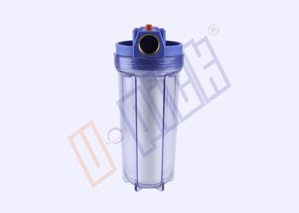 CE Certification Transparent Pre Filter Housing For Household Water Purifier