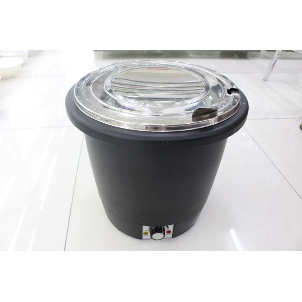 Вольт одиночной фазы 220В крышки грелки/нержавеющей стали супа черного цвета электрический