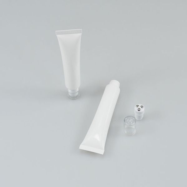 Plastic PP Soft Tube Packaging with 15g Capacity PE Collar and Massage Applicator