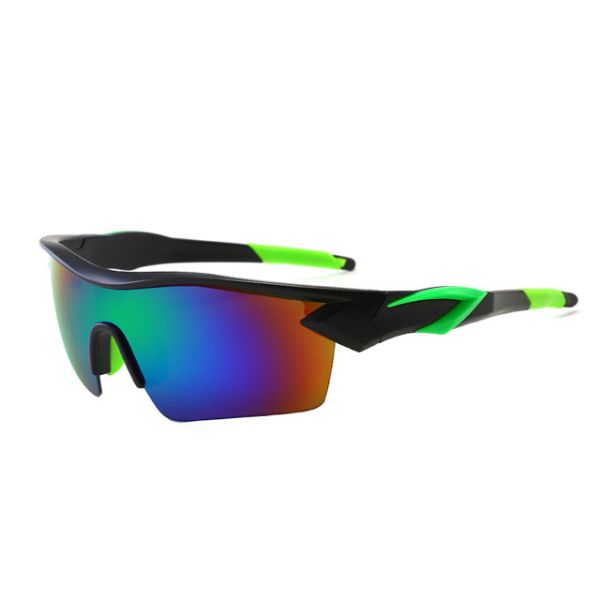 Доказательство велосипеда солнечных очков на открытом воздухе спорт поляризовыванных людей анти-