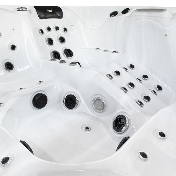 6 Person Acrylic Whirlpool Outdoor Hydro Massage Bathtub Spa Hot Tubs