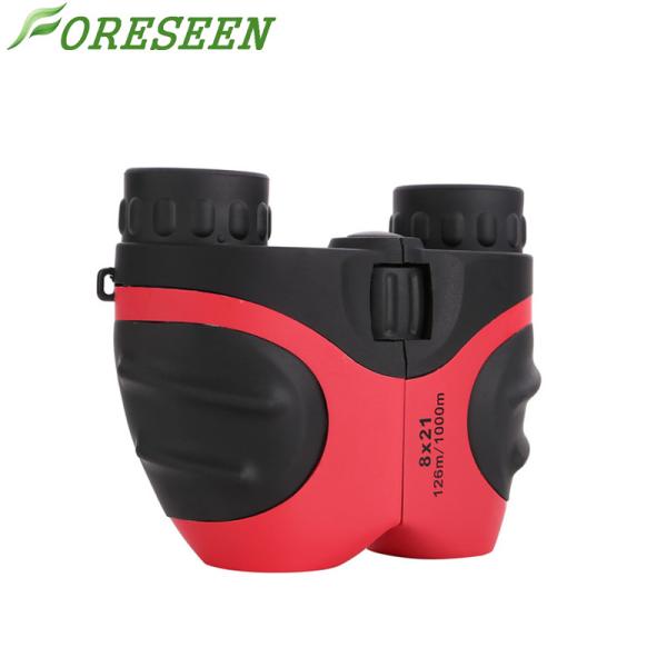 Foreseen Bak7 ABS Mini Porro 8x22 bird watching binoculars for New Year Brithday Gift OEM ODM