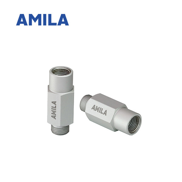 Один задерживающий клапан DN8mm вакуума пути M5 алюминиевый