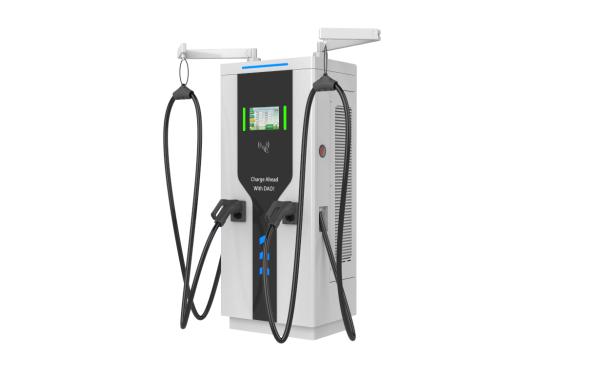120kW EV Charger for Electric Vans | Interactive 10” Display & Auto Cable Handling | Silent Operation